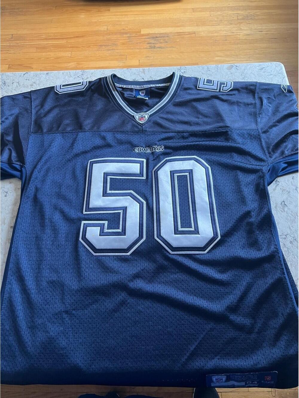 Reebok Dallas Cowboys David Lee NFL Home Blue Jersey